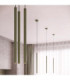 Arche Cluster Pendant Ceiling Light Olive Green 2x G9-14