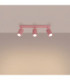 Karbon Ceiling Spotlight Bar Pink 3x GU10-4