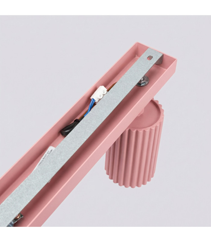 Karbon Ceiling Spotlight Bar Pink 3x GU10-5