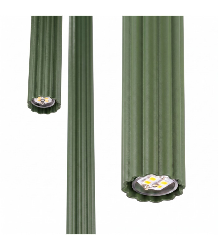 Arche Cluster Pendant Ceiling Light Olive Green 3x G9-6