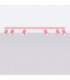 Karbon Ceiling Spotlight Bar Pink 6x GU10-3