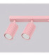 Karbon Ceiling Spotlight Bar Pink 6x GU10-5