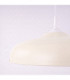 Gina Dome Pendant Ceiling Light Beige 1x E27-7