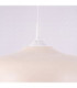 Gina Dome Pendant Ceiling Light Beige 1x E27-9
