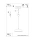 Gina Dome Pendant Ceiling Light Beige 1x E27-12