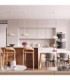 Gina Dome Pendant Ceiling Light Beige 1x E27-14