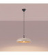 Gina Dome Pendant Ceiling Light Taupe 1x E27-4
