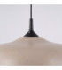 Gina Dome Pendant Ceiling Light Taupe 1x E27-9
