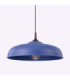 Gina Dome Pendant Ceiling Light Ultramarine 1x E27-6