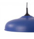 Gina Dome Pendant Ceiling Light Ultramarine 1x E27-7