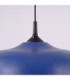 Gina Dome Pendant Ceiling Light Ultramarine 1x E27-9