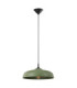 Gina Dome Pendant Ceiling Light Olive Green 1x E27-1