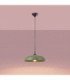 Gina Dome Pendant Ceiling Light Olive Green 1x E27-4