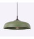 Gina Dome Pendant Ceiling Light Olive Green 1x E27-6