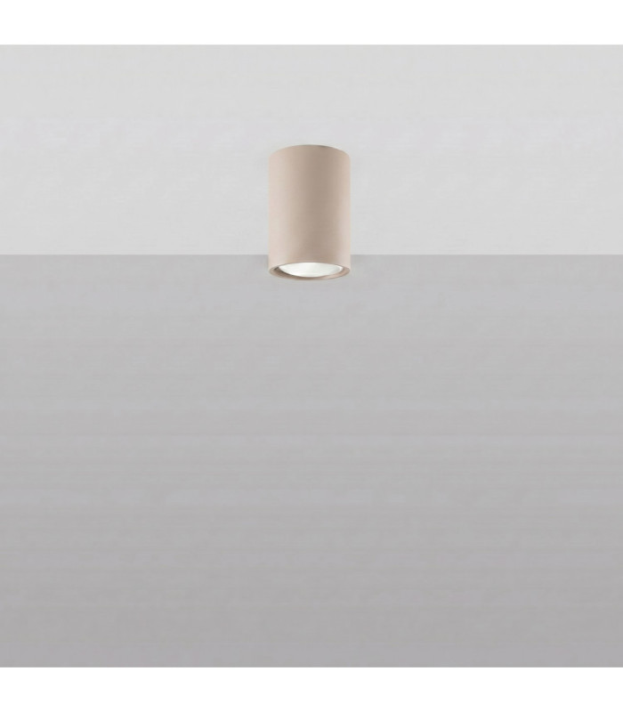 Lagos 10cm Surface Mounted Downlight Taupe 1x GU10-3
