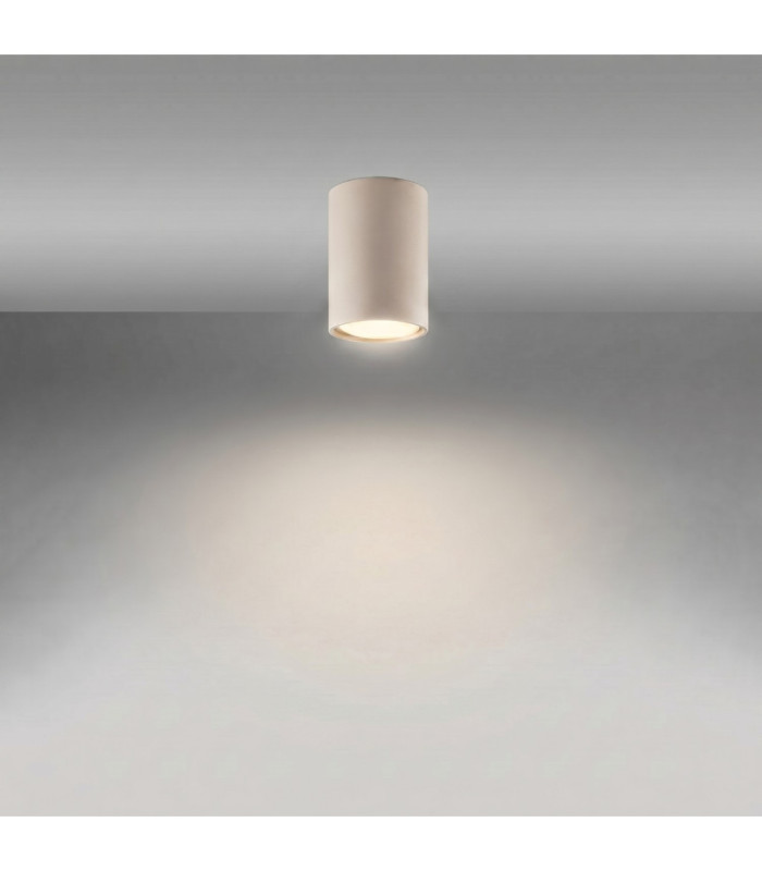 Lagos 10cm Surface Mounted Downlight Taupe 1x GU10-4