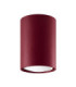 Lagos 10cm Surface Mounted Downlight Burgundy 1x GU10-1