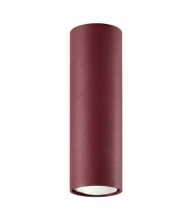 Lagos 20cm Surface Mounted Downlight Burgundy 1x GU10-1