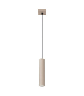 Lagos Slim Pendant Ceiling Light Taupe 1x GU10-1