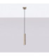 Lagos Slim Pendant Ceiling Light Taupe 1x GU10-3