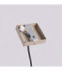 Lagos Slim Pendant Ceiling Light Taupe 1x GU10-9