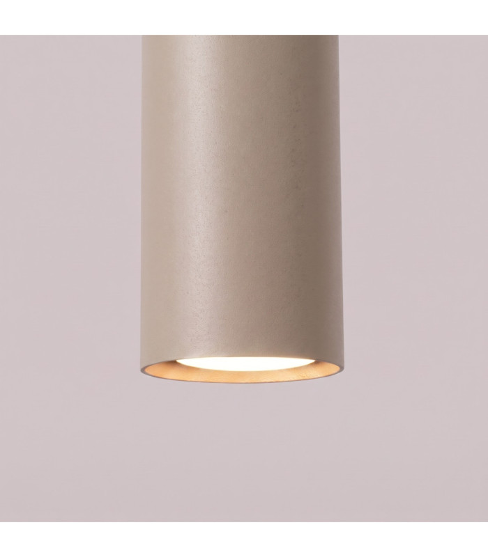 Lagos Bar Pendant Ceiling Light Taupe 3x GU10-5