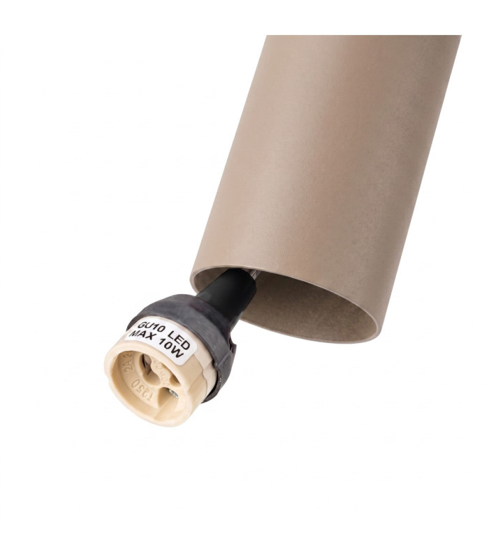 Lagos Bar Pendant Ceiling Light Taupe 3x GU10-6