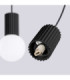 Halo Bar Pendant Ceiling Light Black 2x G9-8