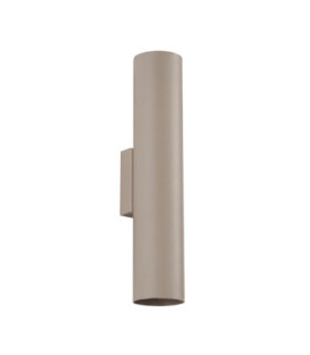 Lagos Up & Down Wall Lamp Taupe 2x GU10-1