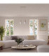 Halo Bar Pendant Ceiling Light Beige 2x G9-2