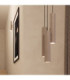 Lagos Up & Down Wall Lamp Taupe 2x GU10-11