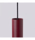 Lagos Slim Pendant Ceiling Light Burgundy 1x GU10-6