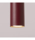 Lagos Slim Pendant Ceiling Light Burgundy 1x GU10-8
