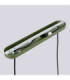 Halo Bar Pendant Ceiling Light Olive Green 2x G9-10