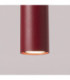 Lagos Bar Pendant Ceiling Light Burgundy 3x GU10-5