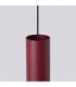 Lagos Bar Pendant Ceiling Light Burgundy 3x GU10-7