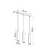 Lagos Bar Pendant Ceiling Light Burgundy 3x GU10-8