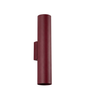 Lagos Up & Down Wall Lamp Burgundy 2x GU10-1