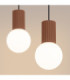 Halo Bar Pendant Ceiling Light Mocca 2x G9-5