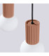 Halo Bar Pendant Ceiling Light Mocca 2x G9-7