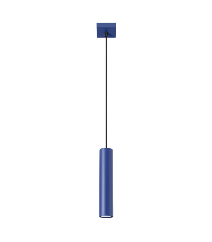 Lagos Slim Pendant Ceiling Light Ultramarine 1x GU10-1