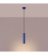 Lagos Slim Pendant Ceiling Light Ultramarine 1x GU10-4