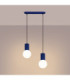 Halo Bar Pendant Ceiling Light Ultramarine 2x G9-4