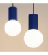 Halo Bar Pendant Ceiling Light Ultramarine 2x G9-5