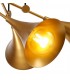 Ceiling Cluster Pendant, 88cm Round, 6 x E27 (Max 20W), Gold Painting - 7
