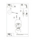 Orbis Surface Mounted Downlight Beige 1x GU10-12
