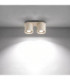 Orbis Twin Surface Mounted Downlight Beige 2x GU10-4