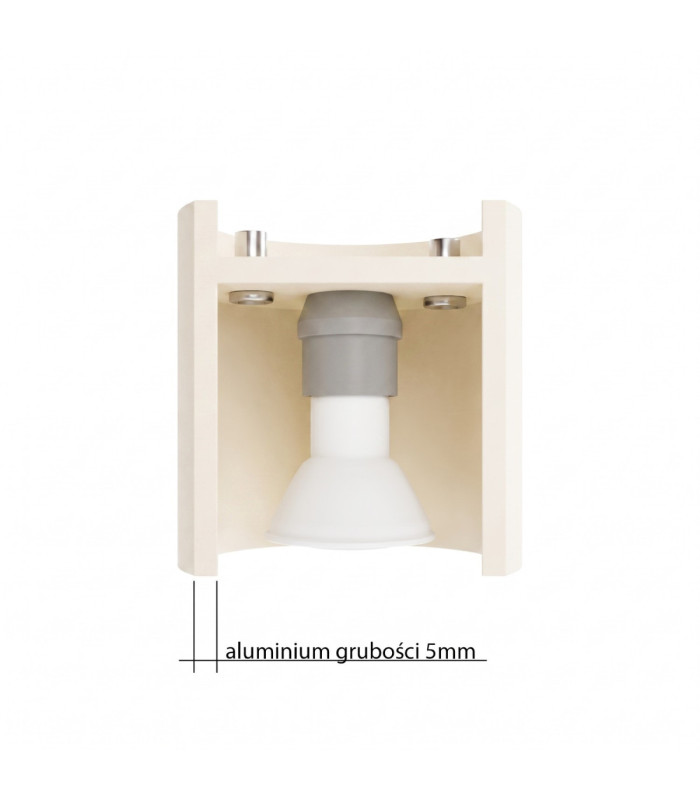 Orbis Twin Surface Mounted Downlight Beige 2x GU10-5