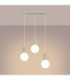 Halo Bar Pendant Ceiling Light Beige 3x G9-4