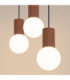 Halo Bar Pendant Ceiling Light Mocca 3x G9-5